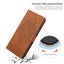 moto g34 embossed PU leather wallet case floral & tiger brown Carousel 4