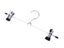 5Pcs/Lot Hangers For Clothes Stainless Steel Clip Stand Hanger Pants Skirt Kid Carousel 6