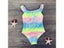 Unicorn Children Swimwear Rainbow Print Girls One Piece Children Swimsuits Carousel 2