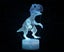 Dinosaur 3D LED Night Light, Power By USB, 7 Changeable colors Carousel 1