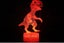 Dinosaur 3D LED Night Light, Power By USB, 7 Changeable colors Carousel 2