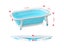 Portable Bathtub Baby Bathtub Folding Bath Tub Carousel 4