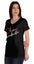 Inkmeso V-Neck Chaos Coordination Tshirt Tops For Mom Graphic Print Women Carousel 4