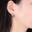 Rose-Gold Filigree Huggie Earrings "Noeline" Carousel 4