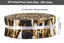 Soimoi 40Pcs Animals Print Cotton Precut Fabrics For Quilting Craft Strips Carousel 6
