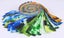 Soimoi 40Pcs Tie Dye Print Cotton Precut Fabrics For Quilting Craft Strips Carousel 3