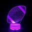 Rugby 3D Night LED Light, Power By USB, 7 Changeable color Carousel 4