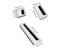 Office Hardware Matt Black Wire Cable Grommet Aluminum Desk Grommet In Multiple Carousel 4