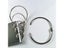 4Pcs/lot Metal Ring Binder 15 - 75mm DIY Albums Hoops Office Binding Supplies Carousel 4
