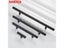 NAIERDI Brushed Gold Straight Door Handle Cabinet Handles Stainless Steel Black Carousel 4