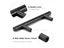 NAIERDI Brushed Gold Straight Door Handle Cabinet Handles Stainless Steel Black Carousel 6