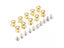 10Pcs 7x10mm Mini Jewelry Box Chest Case Drawer Cabinet Door Pull Knob Handle Carousel 1