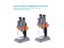 AOMEKIE 40X Binocular Stereo Microscope Top LED PCB Solder Mineral Specimen Carousel 7
