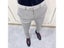 Men's Suit Pants Elastic Slim Fit Formal Casual Solid Color Carousel 6