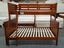 Emily Double Bunk Bed Solid Hardwood Antique Oak Colour Malaysian Made Carousel 2
