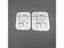 DIY Christmas Snowflake Silicone Mold Ornament Tray With Hole Pendant New Year Carousel 7