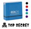 Printtoo Top Secret Self Inking Rubber Stamp Pre-Inked Office Stamp- Home Carousel 2