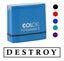 Printtoo Destroy Self Inking Rubber Stamp Pre-Inked Office Stamp- Home Office Carousel 2