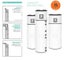 Energie Aquapura 250L air to water heat pump. Superior hot water heat pump. Carousel 3