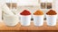 IBA Indianbeautifulart White Marble Stone Mortar and Pestle Set Natural Carousel 4