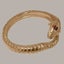 Rose Gold Natural Garnet Womens Band Ring - Full 9ct UK Hallmark Carousel 2