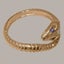 Rose Gold Natural Opal & Amethyst Womens Band Ring - Full 18k UK Hallmark Carousel 2