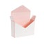 Gift Boxes - Envelope Box Large Set of 5 Pink Carousel 1