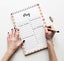 Inkdotpot Abstract Perpetual Calendar, Important Dates to Remember- 6x9 Monthly Carousel 5