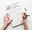 Inkdotpot Floral Perpetual Calendar, Important Dates to Remember- 6x9 Monthly Carousel 5