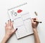 Inkdotpot Lips Perpetual Calendar, Important Dates to Remember- 6x9 Monthly and Carousel 5