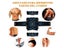 ABS Trainer Wireless Abdominal Muscle Stimulator EMS Smart Fitness Training Carousel 4
