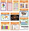 Traceease Educational Poster For Elementary School, Pack Of 25 Large 11 x 17 Carousel 4