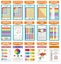 Traceease Educational Poster For Elementary School, Pack Of 25 Large 11 x 17 Carousel 3
