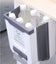 Upgraded Foldable Rubbish Bin with rubbish roll tray and cloth hanger Carousel 6