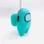Hot Games Among Us Model Anime Figure Cute Cartoon Case Cover with Keychain Carousel 14