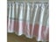 New Coffee Short Curtain Striped Mosaic Cabinet Curtain Double Color Lace Half Carousel 7
