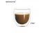 HOUSEEYOU 2Pcs/lot Creative Double Wall Glass Coffee Mugs Tea Cup Transparent Carousel 1