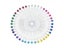 40pcs/Set Colorfu Pearl Light Locating Pins Patchwork Sewing Pins Positioning Carousel 6