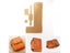 Leather Kraft Sewing Pattern For Men/boy Pocket Holder Stencil 11x10x3cm Carousel 3