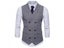 Mens Suit Vest Double Button Plaid Waistcoat New Casual High Quality Carousel 1