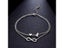 Vintage Silver Anklet With Letter Heart For Women's Infinity Bracelets Carousel 4
