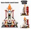 679pcs Space shuttle launch centre with space shuttle, control tower and vehicle Carousel 1