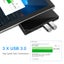 3 x USB 3.0 + HDMI + SD / TF Memory Card Reader HUB (Black) - 1 - BLACK Carousel 4