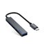 Type-C to 4USB 2.0 HUB Splitter OTG Adapter Cable for PC Laptop Notebook gray-2 Carousel 1