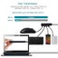 4 USB 3.0 HUB Port Splitter Adapter 5Gbps Ultra High Speed for IOS Laptop black Carousel 3