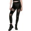 Urban Classics Ladies - Velvet TECH MESH Leggings Carousel 1