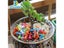 50pcs/lot New Mixing Colors Office Push Pins Colored Map Plastic Pins Carousel 5