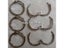 100PCS 25mm Diameter Metal Loose Leaf Ring Binding Rings Carousel 3