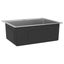 vidaXL Handmade Kitchen Sink with Faucet Hole Stainless Steel Carousel 3