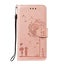 Galaxy J2 Core embossed PU leather wallet case dandelion rose gold Carousel 3